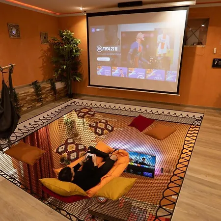 Feriehus Capsule Marrakech I Chicha I Sauna I Balneo I Console Ps5 I Cinema *