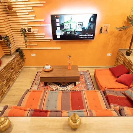 Feriehus Capsule Marrakech I Chicha I Sauna I Balneo I Console Ps5 I Cinema Trith-Saint-Leger