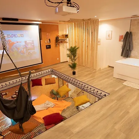 Feriehus Capsule Marrakech I Chicha I Sauna I Balneo I Console Ps5 I Cinema *