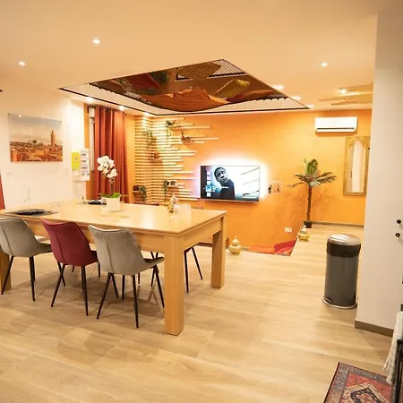 Capsule Marrakech I Chicha I Sauna I Balneo I Console Ps5 I Cinema Vakantiehuis